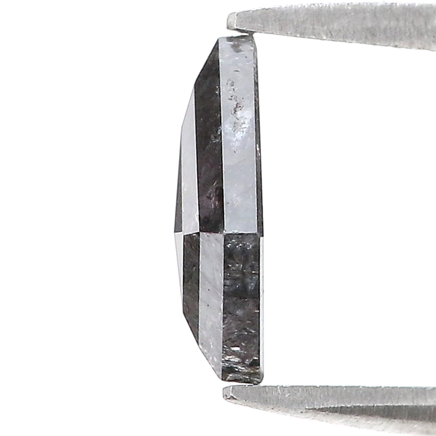 1.28 CT Natural Loose Kite Shape Diamond Salt And Pepper Kite Diamond 9.90 MM Natural Black Grey Color Diamond Kite Rose Cut Diamond L3398
