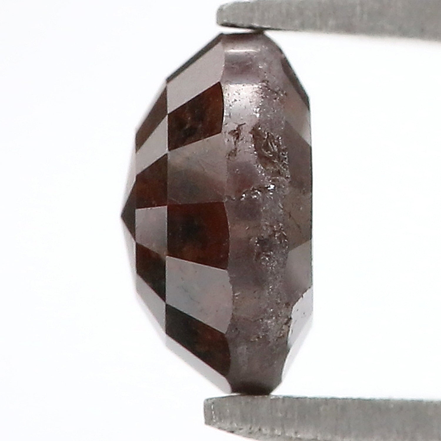 1.60 CT Natural Loose Round Rose Cut Diamond Brown Color Round Shape Diamond 6.95 MM Natural Loose Diamond Round Rose Cut Diamond LQ8217
