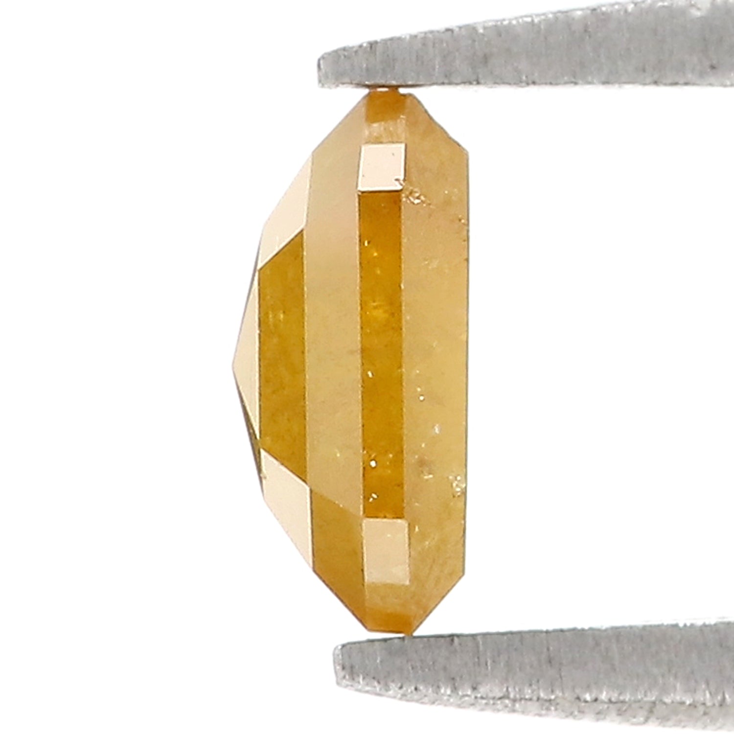0.90 CT Natural Loose Hexagon Shape Diamond Yellow Color Hexagon Cut Diamond 6.75 MM Natural Loose Hexagon Shape Rose Cut Diamond QL9858