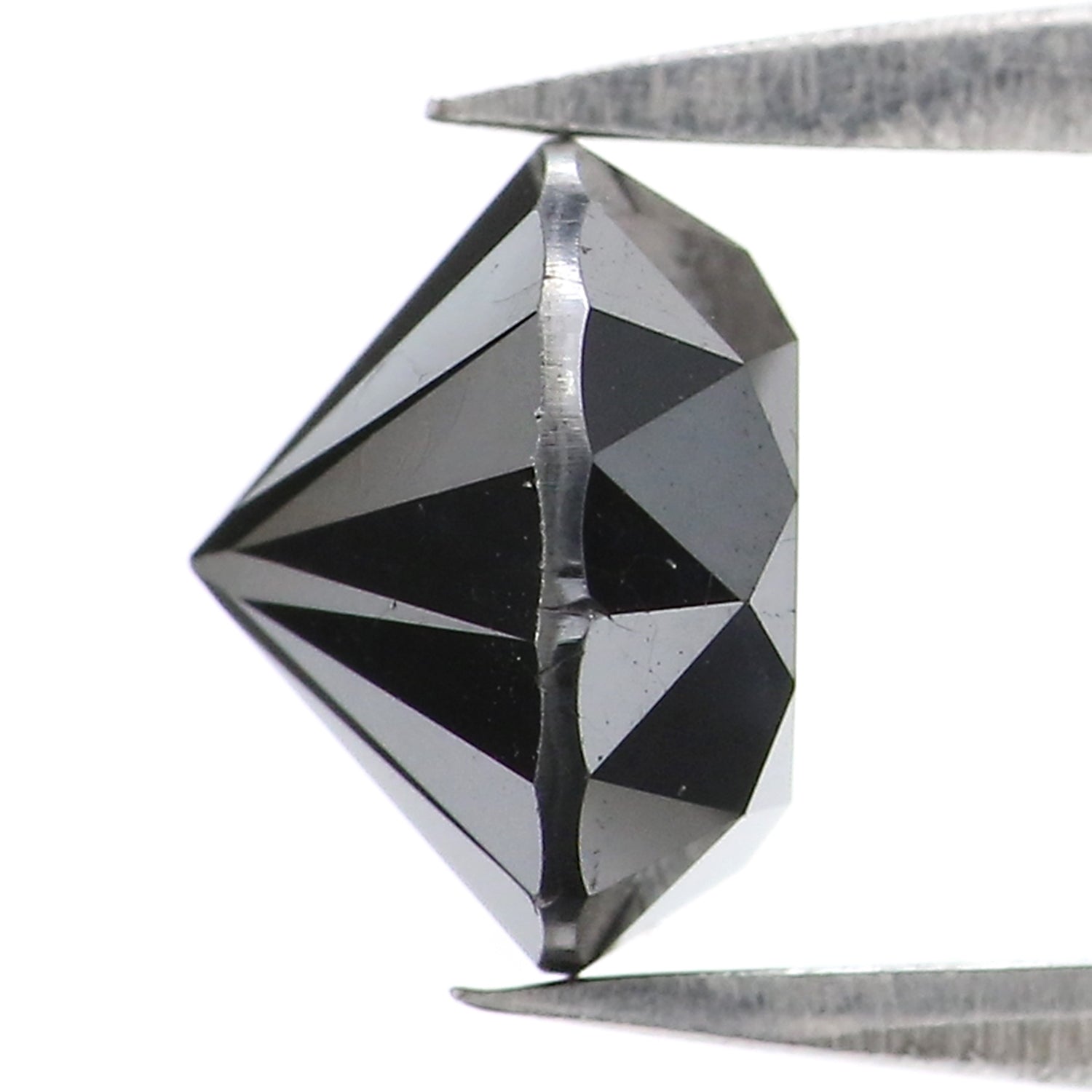 1.90 Ct Natural Loose Round Diamond Black Color Round Diamond 7.25 MM Natural Loose Diamond Black Color Round Brilliant Cut Diamond LC11