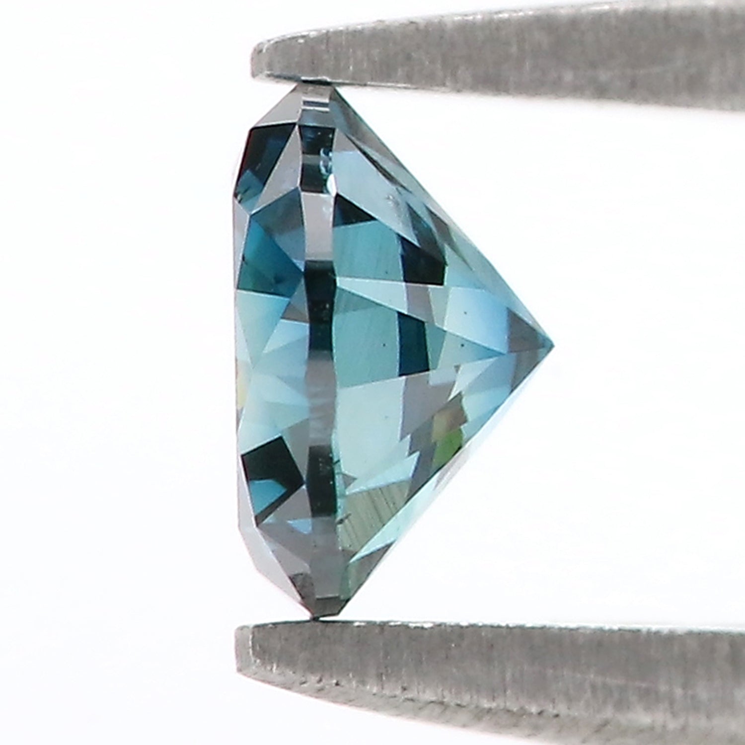 0.66 Ct Natural Loose Round Shape Diamond Blue Color Round Cut Diamond 5.50 MM Natural Loose Blue Diamond Round Brilliant Cut Diamond QL9739