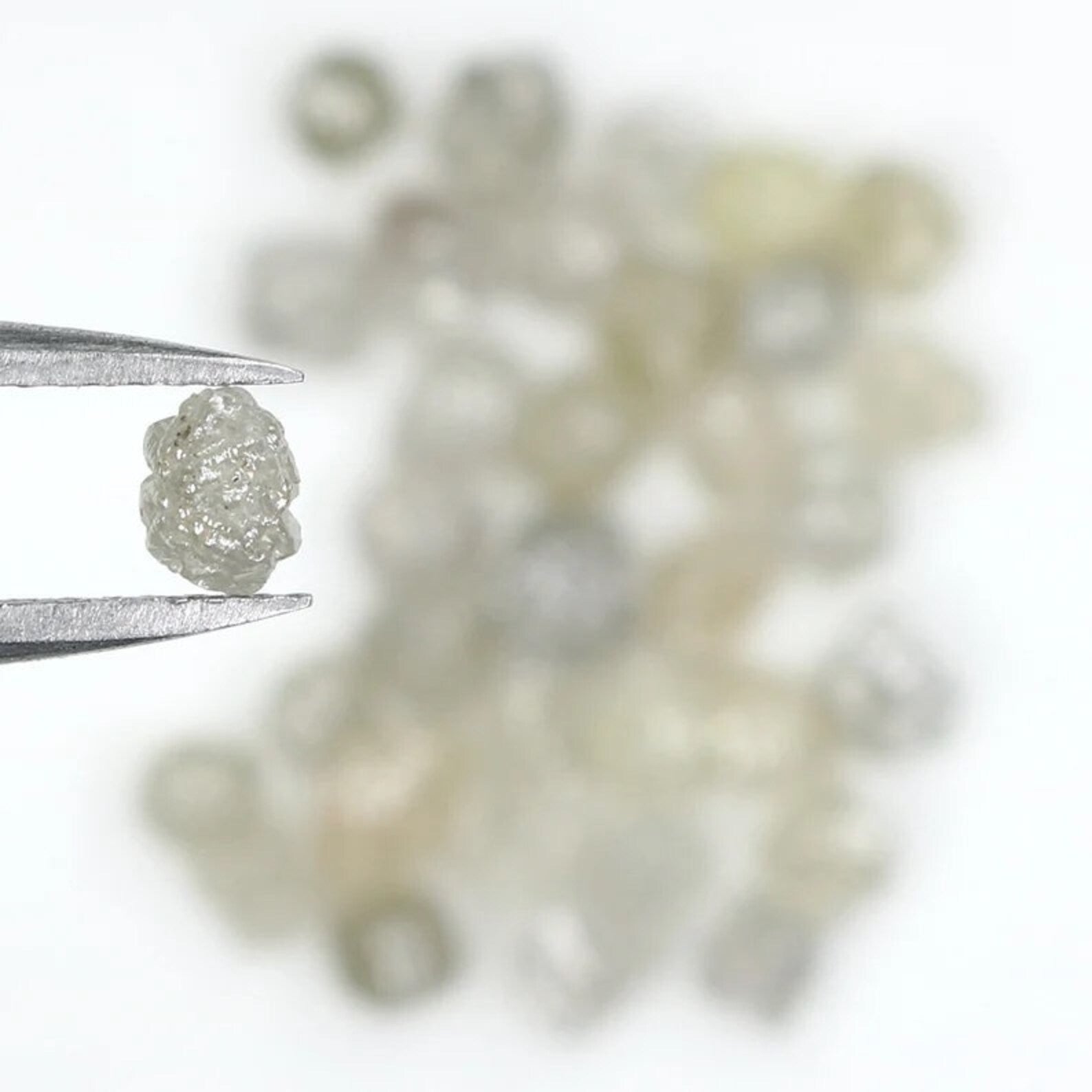 7.06 CT Natural Loose Rough Shape Diamond Yellow Gray Color Rough Cut Diamond 2.95 MM Natural Diamond Irregular Rough Cut Diamond NQ1712