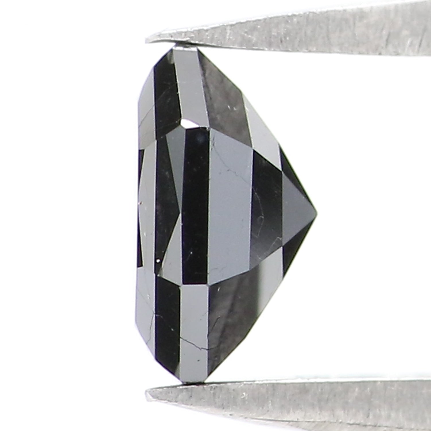 0.75 CT Natural Loose Octagon Shape Diamond Black Color Octagon Diamond 6.05 MM Natural Loose Black Color Octagon Rose Cut Diamond LQ9762