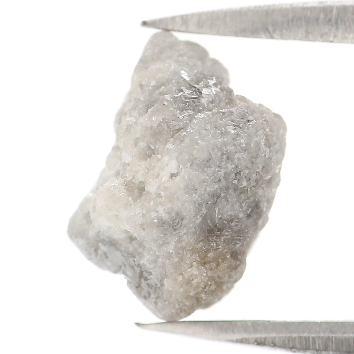3.03 CT Natural Loose Rough Shape Diamond Grey Color Rough Cut Diamond 9.45 MM Natural Loose Grey Color Rough Irregular Cut Diamond KQ2658