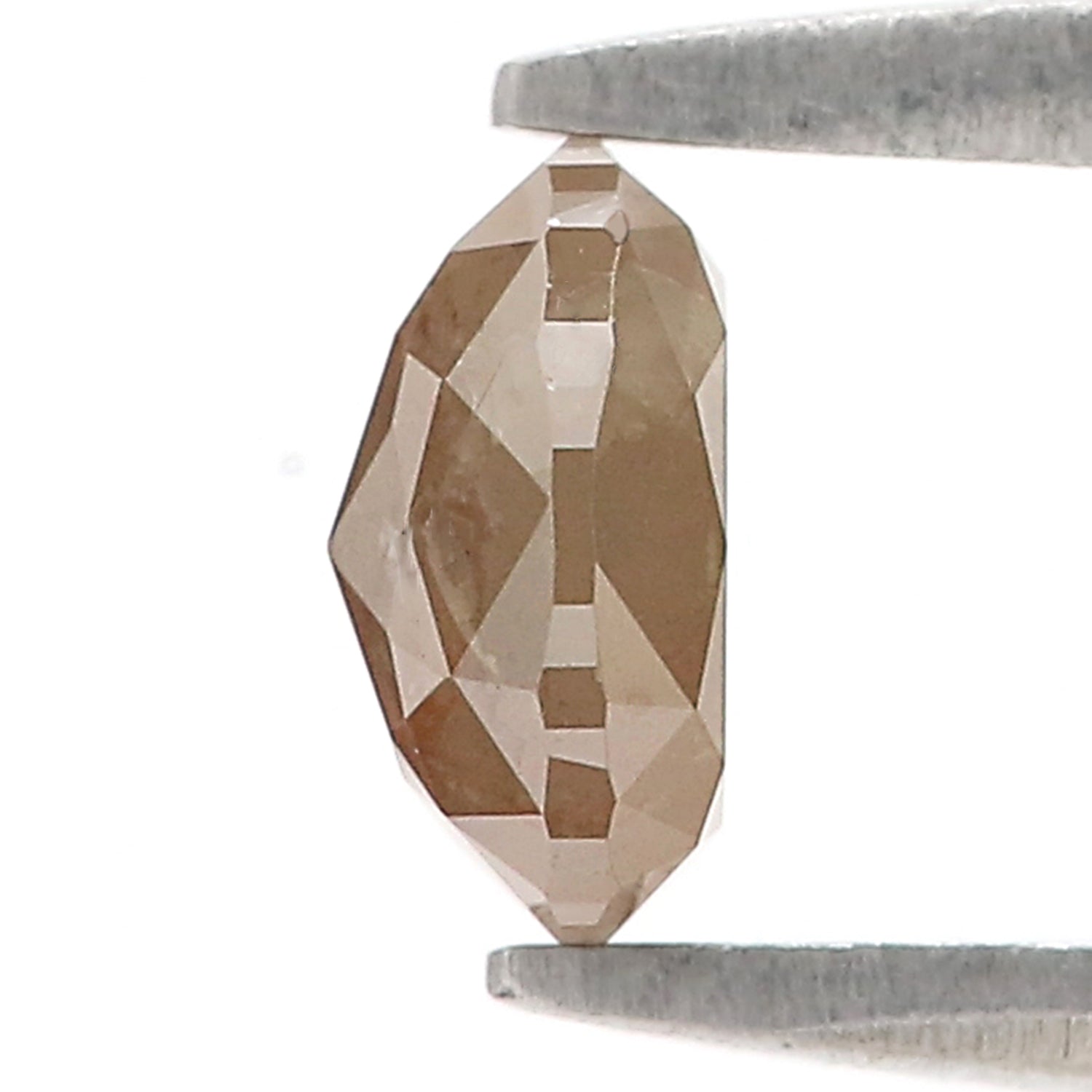 0.77 CT Natural Loose Oval Shape Diamond Brown Color Oval Cut Diamond 6.00 MM Natural Loose Diamond Brown Oval Shape Rose Cut Diamond N2655