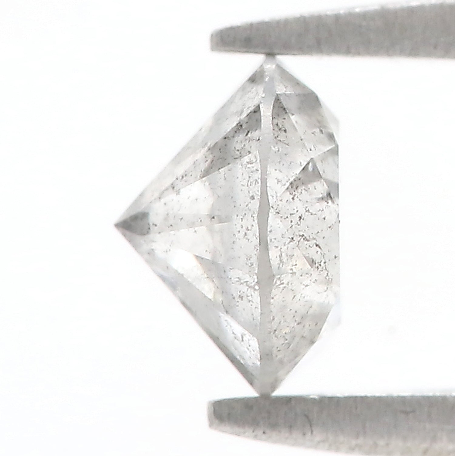 0.96 CT Natural Loose Round Shape Diamond Grey Color Round Cut Diamond 6.05 MM Natural Loose Diamond Round Brilliant Cut Diamond LQ262
