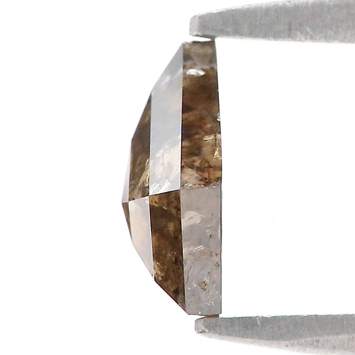 0.84 CT Natural Loose Shield Diamond Brown Color Diamond Natural Loose Diamond 6.90 MM Shield Rose Cut Diamond Shield Shape Diamond LQ7387