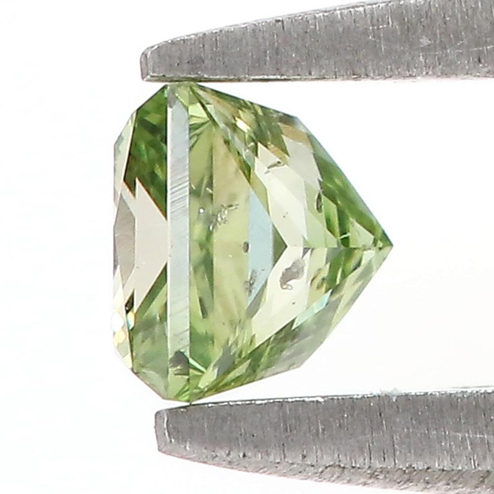 0.44 CT Natural Loose Princess Shape Diamond Green Color Princess Cut Diamond 3.85 MM Natural Diamond Princess Brilliant Cut Diamond QN1158