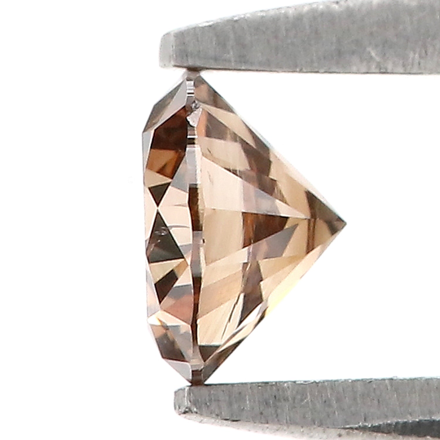 0.32 Ct Natural Loose Round Shape Diamond Brown Color Round Cut Diamond 4.30 MM Natural Loose Brown Color Round Brilliant Cut Diamond LQ486
