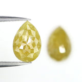3.58 CT Natural Loose Pear Shape Pair Diamond Yellow Color Diamond 10.35 MM Natural Loose Diamond Pear Cut Diamond Pear Pair Diamond LQ3010