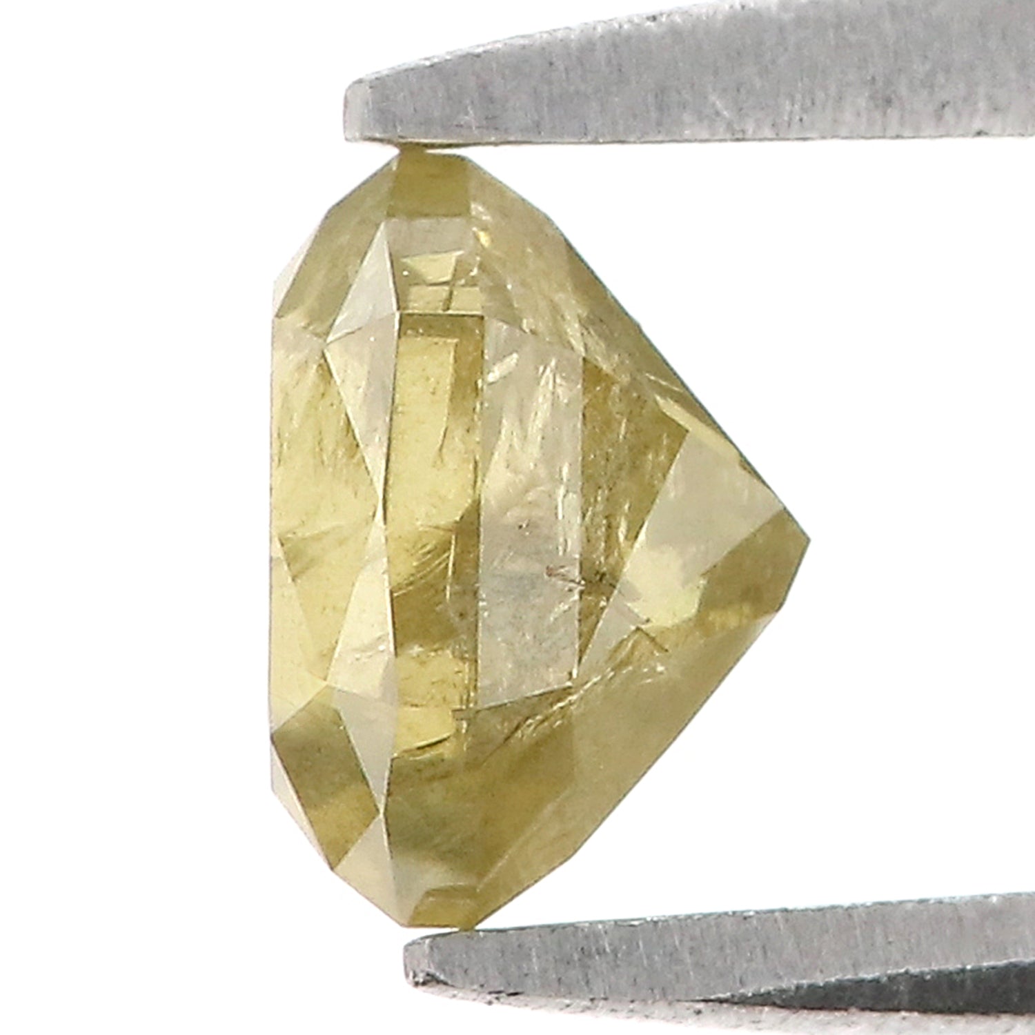 0.95 CT Natural Loose Hexagon Shape Diamond Yellow Color Hexagon Cut Diamond 6.10 MM Natural Green Hexagon Brilliant Cut Diamond LQ2509