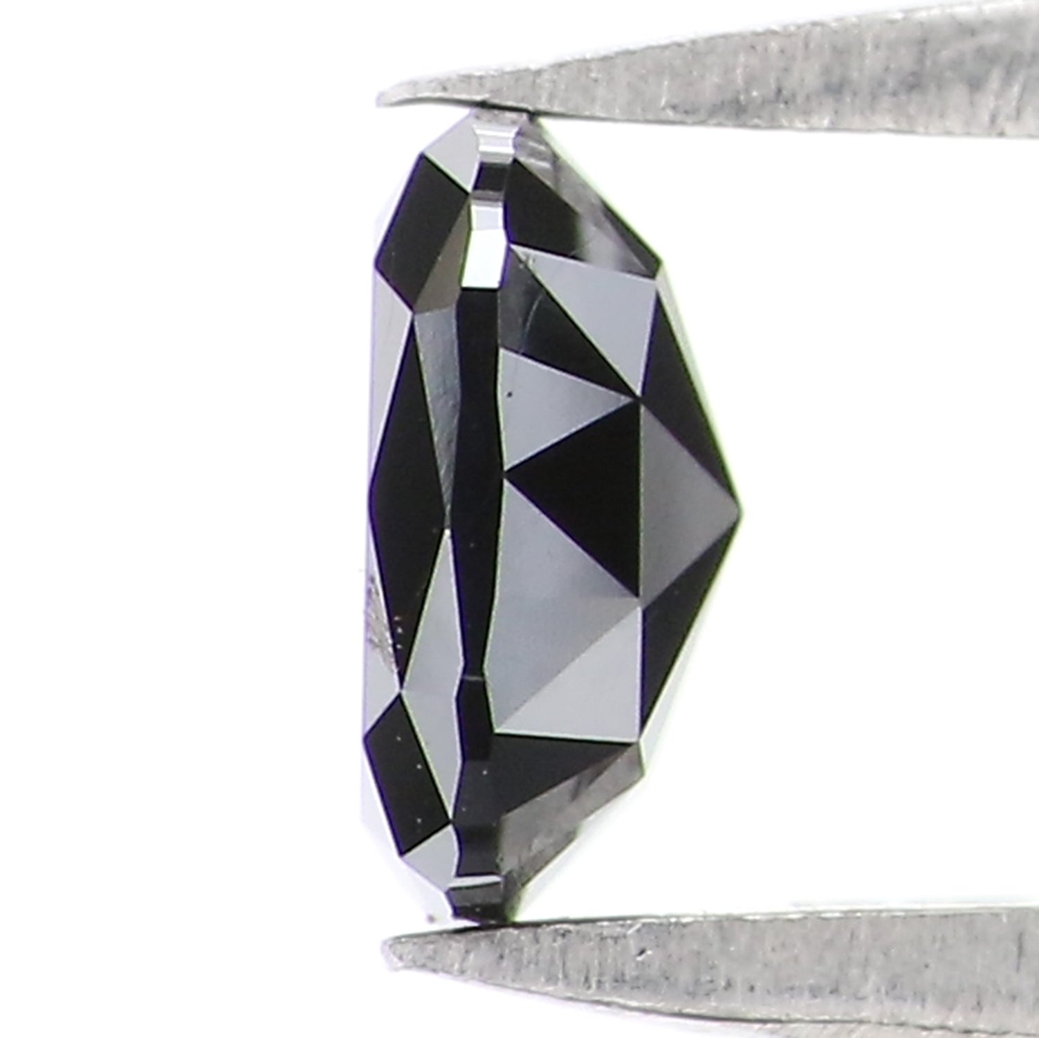 Natural Loose Cushion Diamond, Black Color Diamond, Natural Loose Diamond, Cushion Rose Cut Diamond, 0.57 CT Cushion Shape Diamond KR1308
