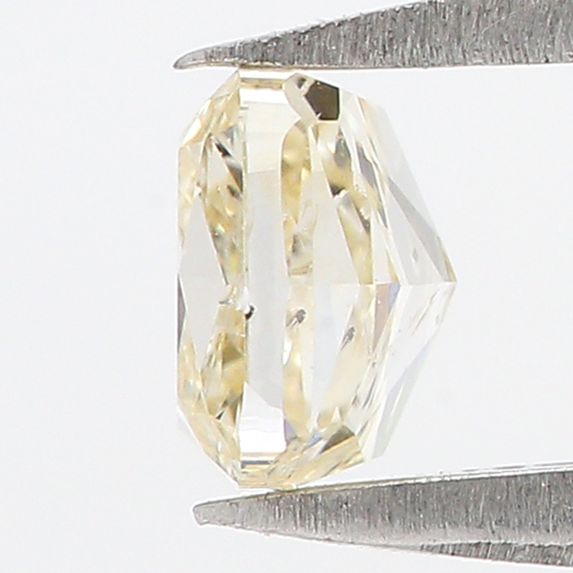 0.63 CT Natural Loose Cushion Shape Diamond Yellow Color Cushion Diamond 4.75 MM Natural Yellow Diamond Cushion Brilliant Cut Diamond QL3105