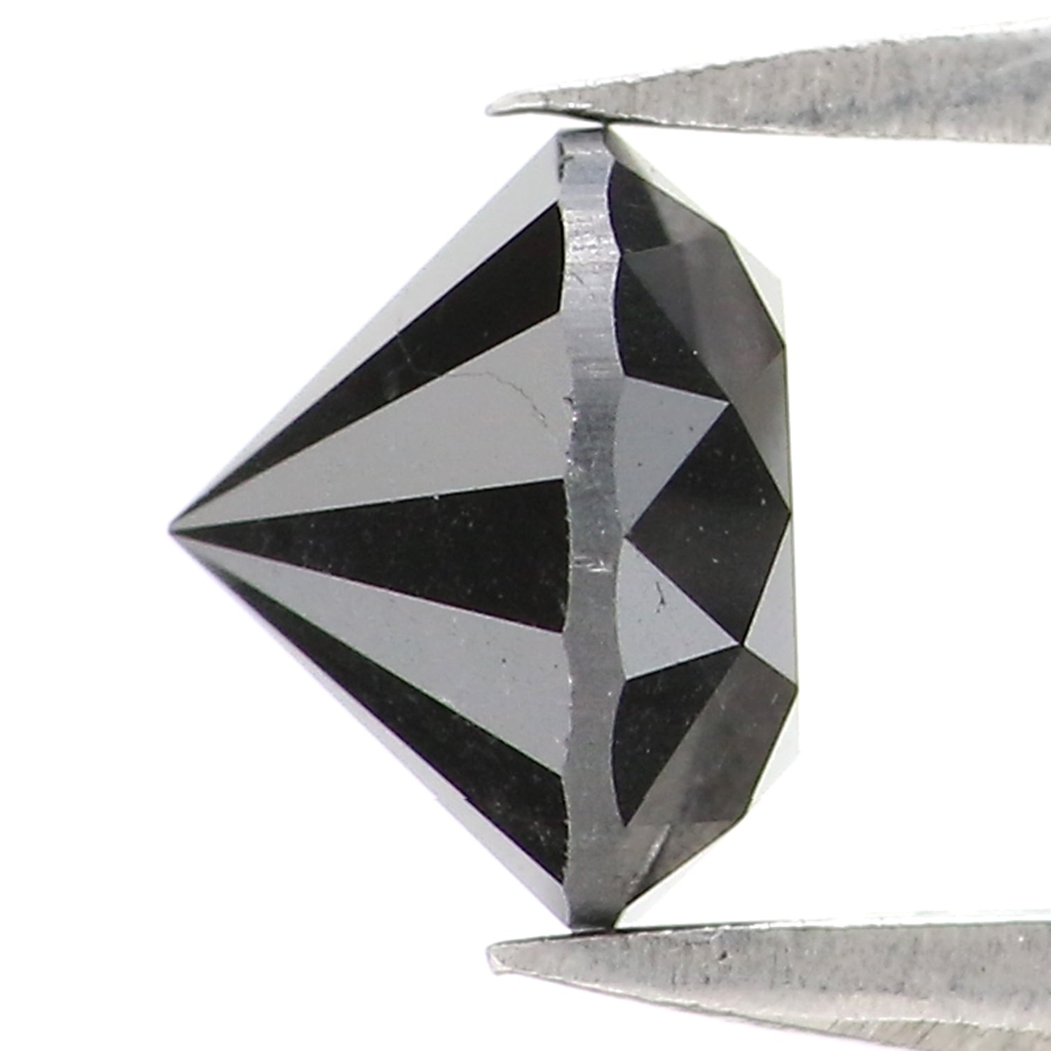 1.07 Ct Natural Loose Round Diamond Black Color Round Diamond 6.00 MM Natural Loose Diamond Black Color Round Brilliant Cut Diamond LC09
