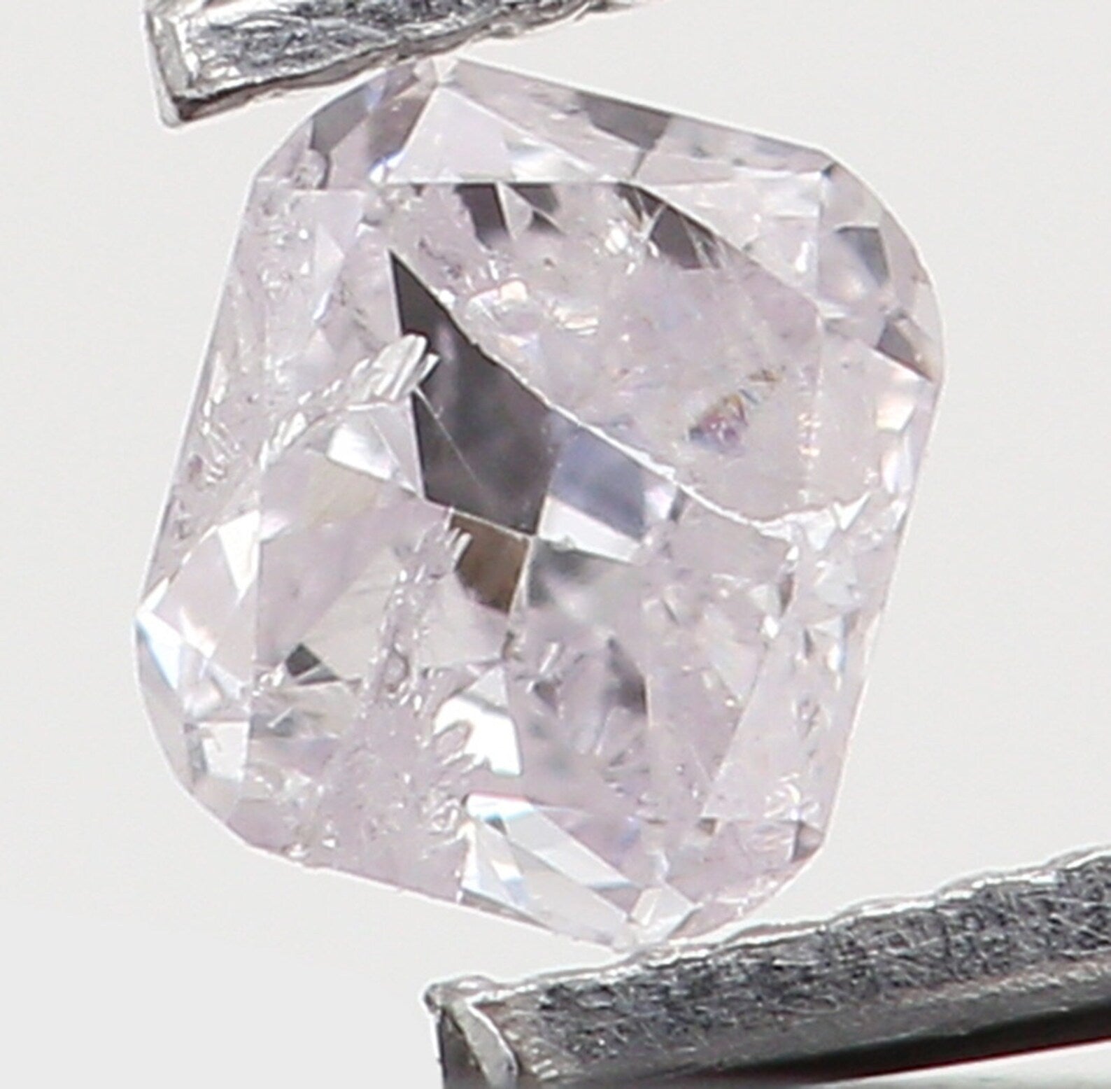 0.07 Ct Natural Loose Cushion Shape Diamond Light Pink Color Cushion Cut Diamond 2.60 MM Natural Loose Cushion Brilliant Cut Diamond N7032