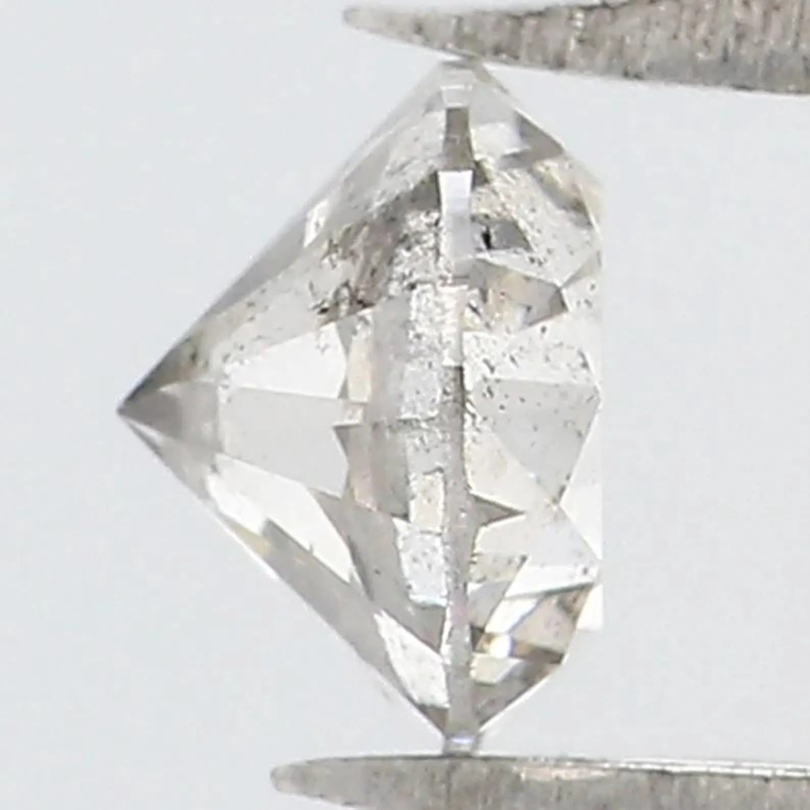 0.40 CT Natural Loose Round Shape Diamond White Color Round Cut Diamond 4.40 MM Natural Salt And Pepper Round Brilliant Cut Diamond NQ8954