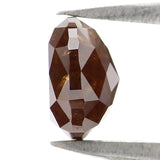 Natural Loose Cushion Diamond, Brown Color Diamond, Natural Loose Diamond, Cushion Rose Cut Diamond, 1.01 CT Cushion Shape Diamond KDL2888