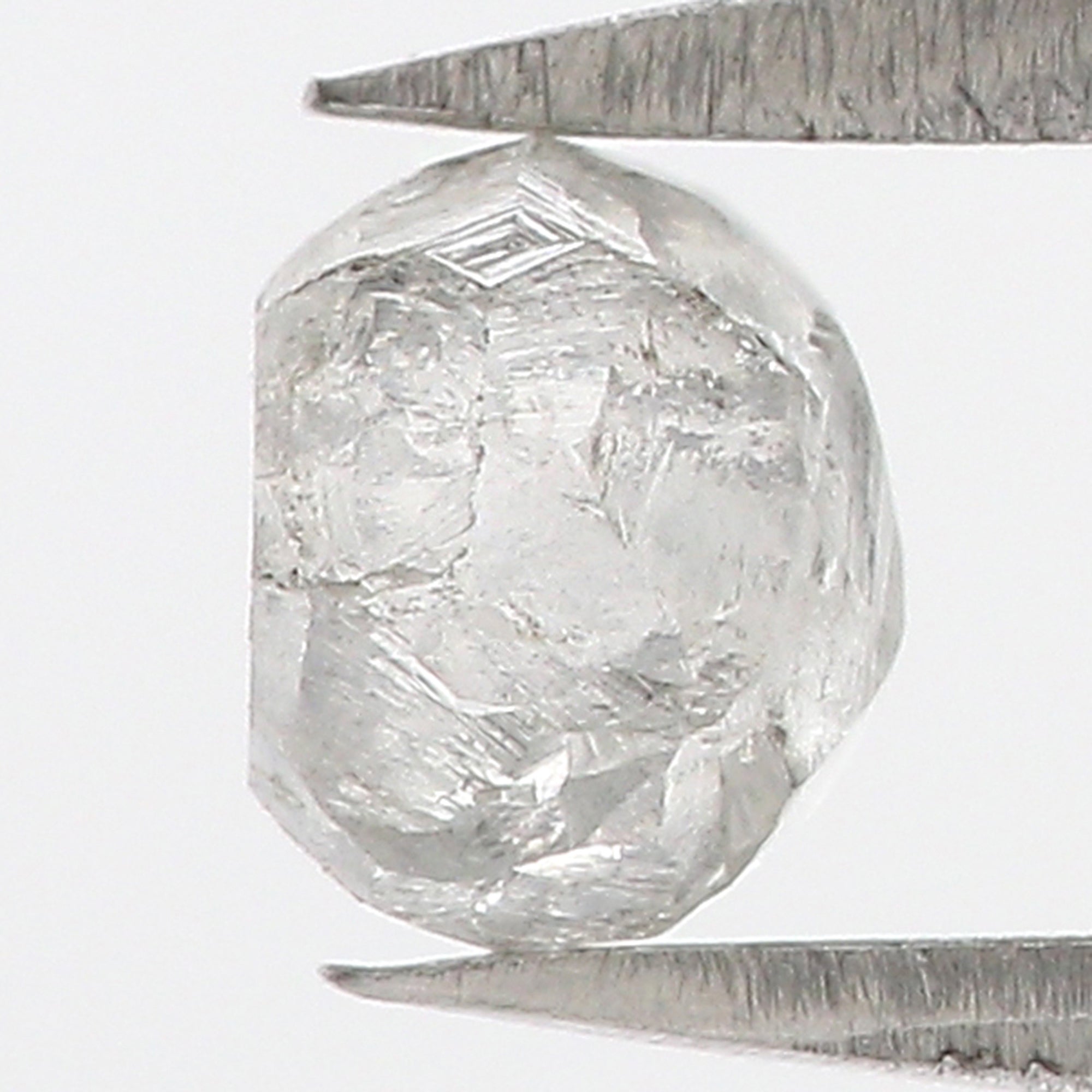 0.93 CT Natural Loose Rough Shape Diamond Grey Color Rough Diamond 5.10 MM Natural Loose Grey Diamond Rough Irregular Cut Diamond QL3114