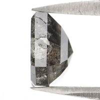 Natural Loose Shield Diamond, Salt And Pepper Shield Diamond, Natural Loose Diamond, Shield Rose Cut Diamond, 1.77 CT Shield Shape L2870