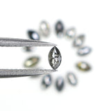 Natural Loose Marquise Diamond, Salt And Pepper Marquise Diamond, Natural Loose Diamond, Marquise Cut Diamond, 1.00 CT Marquise Shape L2911