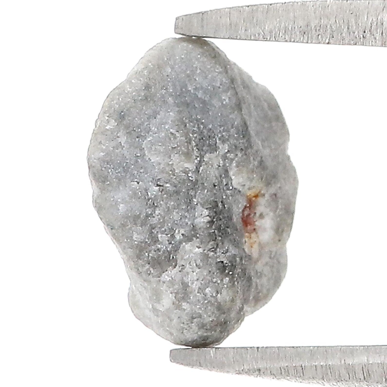 2.68 CT Natural Loose Rough Shape Diamond Grey Color Rough Uncut Diamond 9.30 MM Natural Grey Color Rough Irregular Cut Diamond NQ2585