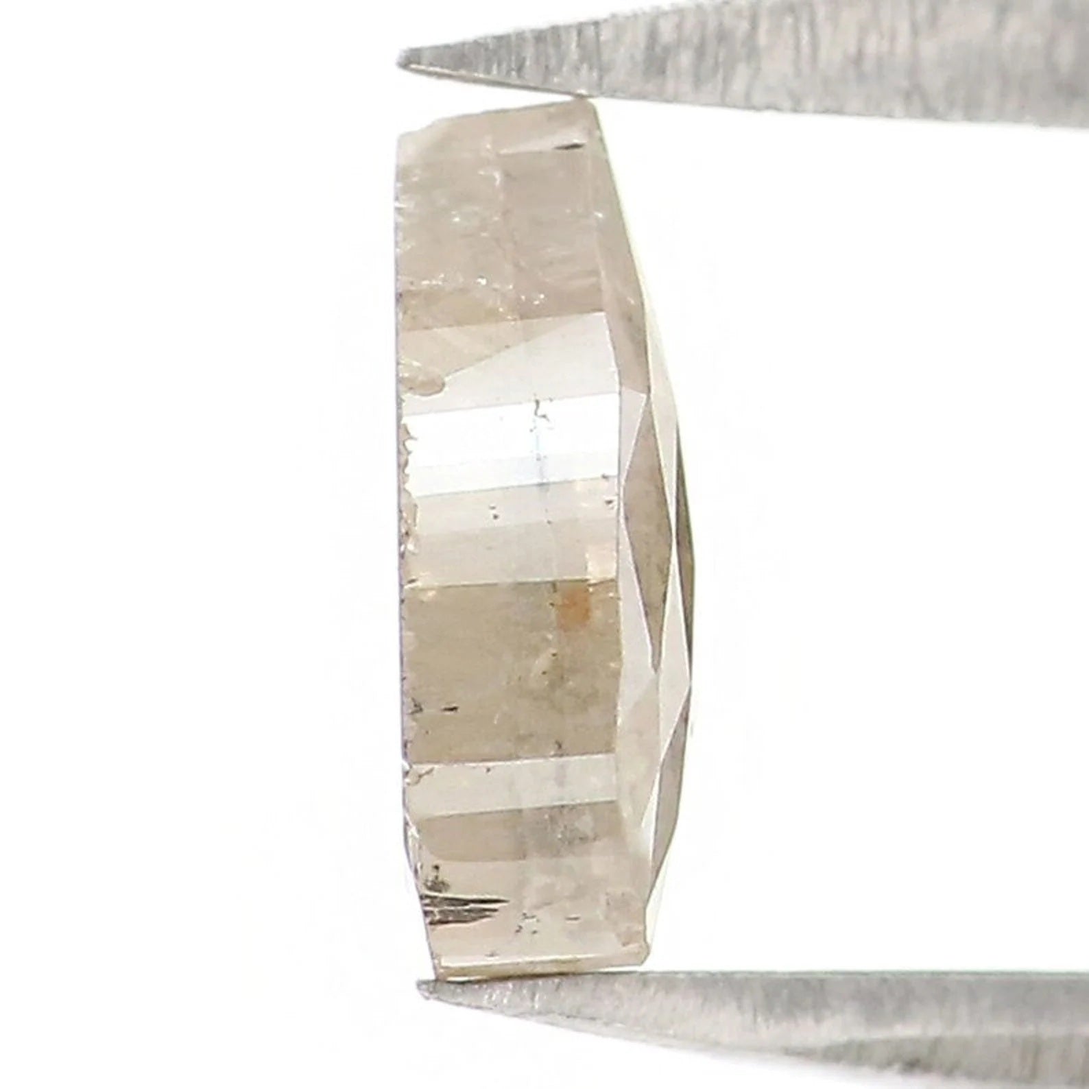 0.65 CT Natural Loose Pear Shape Diamond Grey Color Pear Cut Diamond 6.90 MM Natural Loose Diamond Grey Color Pear Rose Cut Diamond NQ8445