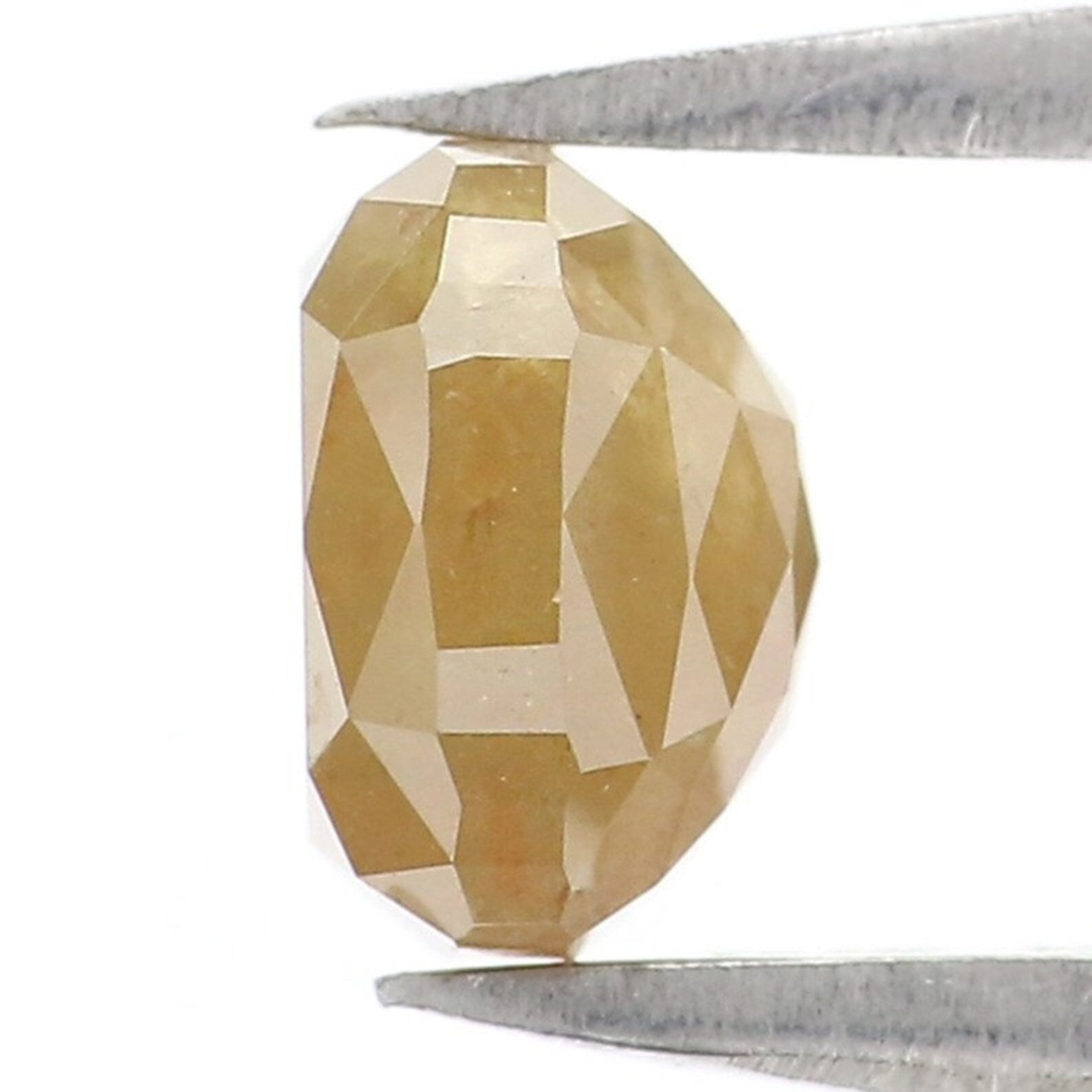 1.18 CT Natural Loose Cushion Shape Diamond Green Brown Color Diamond 5.95 MM Natural Loose Diamond Cushion Shape Rose Cut Diamond NQ8049