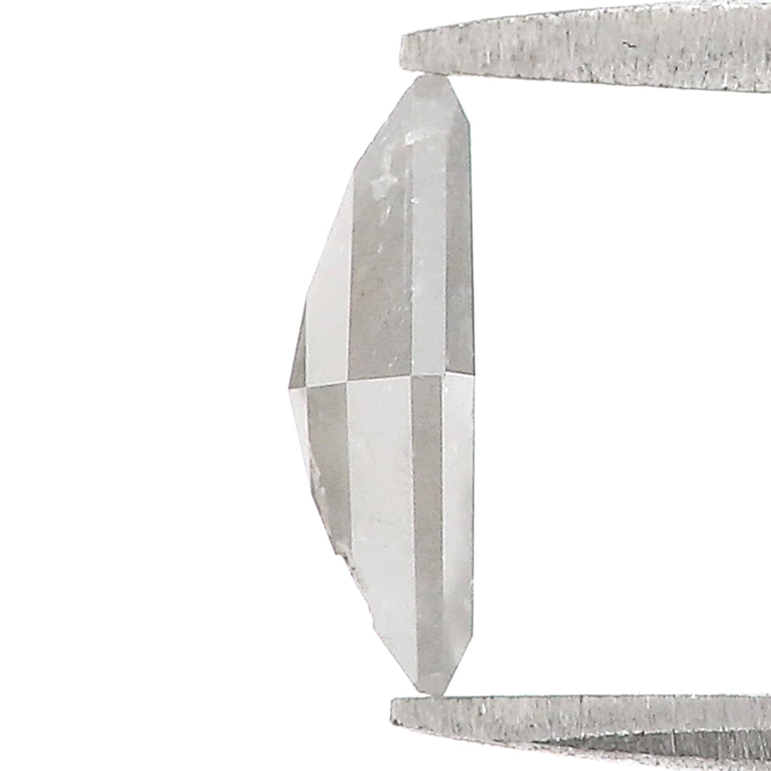 1.00 CT Natural Loose Kite Shape Diamond Salt And Pepper Kite Shape Diamond 9.10 MM Natural Loose Grey Color Kite Rose Cut Diamond QL7955
