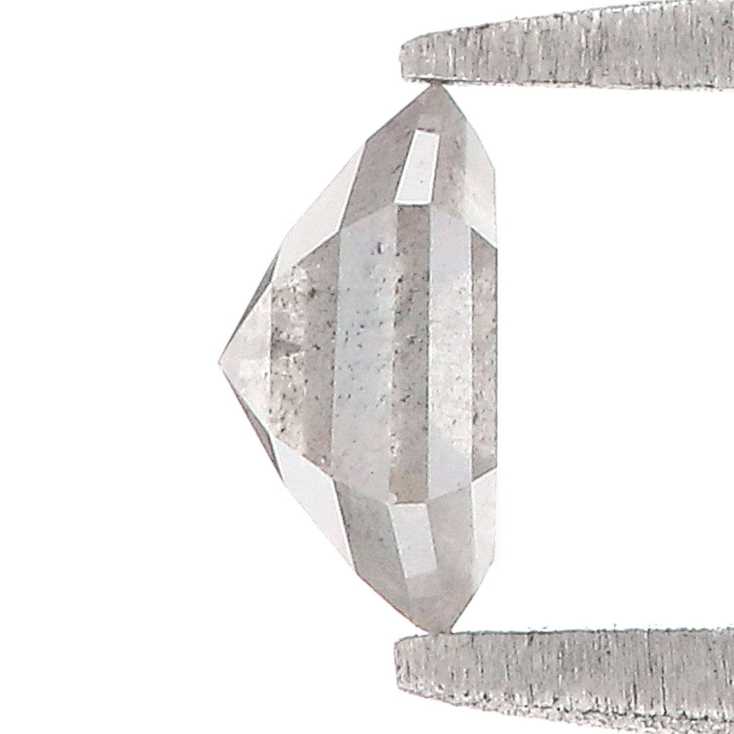 0.46 Ct Natural Loose Hexagon Shape Diamond Grey Hexagon Cut Diamond 5.45 MM Natural Loose Diamond Grey Hexagon Rose Cut Diamond QL9681