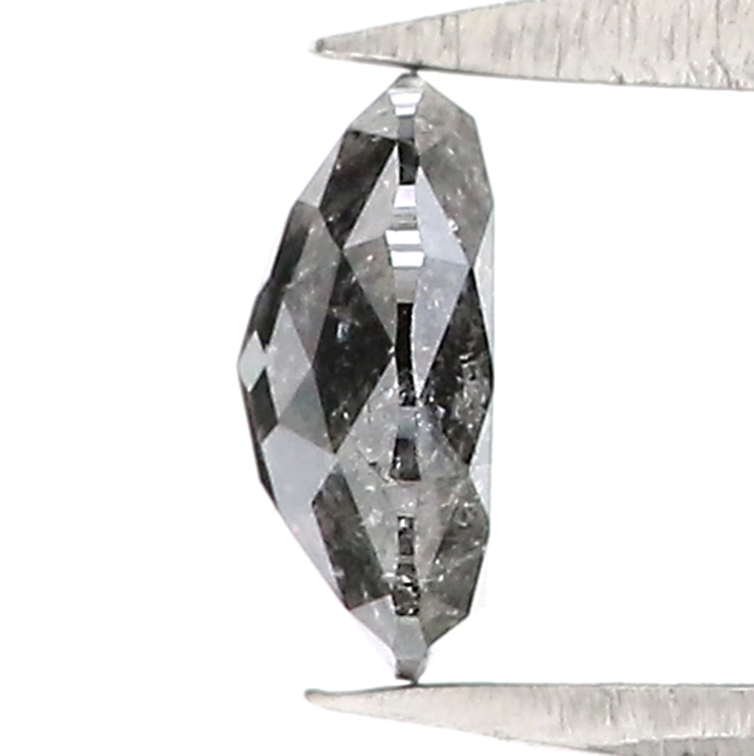 0.72 CT Natural Loose Round Rose Cut Diamond Salt And Pepper Round Shape Diamond 5.95 MM Natural Loose Diamond Round Rose Cut Diamond LQ697