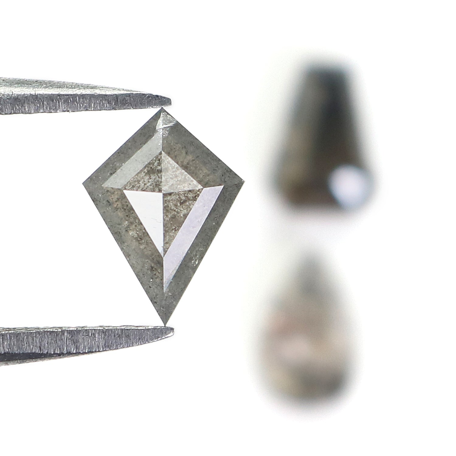 1.54 Ct Natural Loose Mix Shape Diamond Salt And Pepper Mix Shape Diamond 7.00 MM Natural Loose Black Grey Color Mix Shape Diamond L713