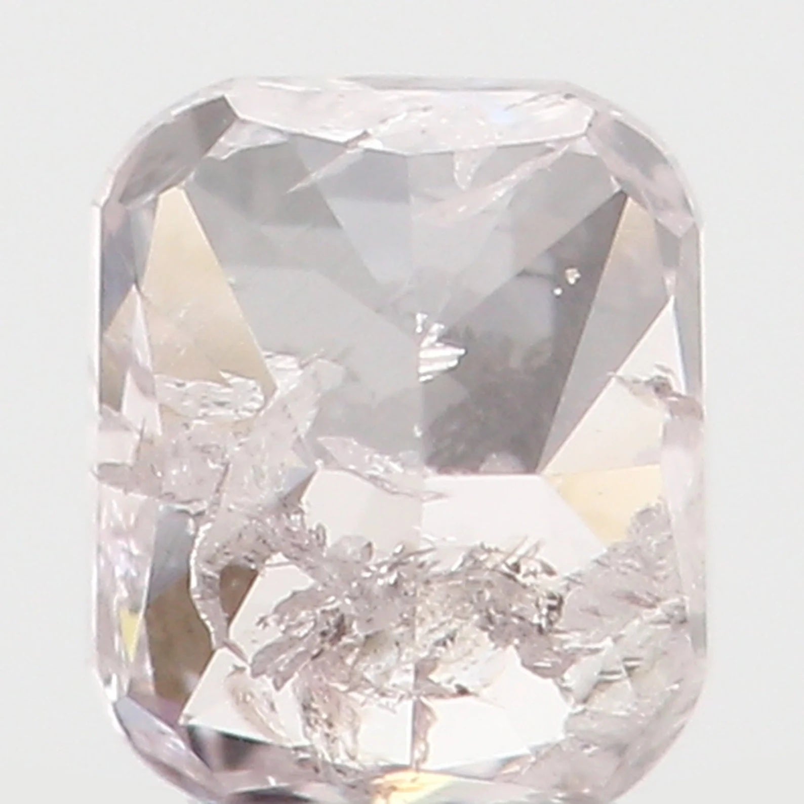 0.11 Ct Natural Loose Diamond Pear Brown Color SI1 Clarity 4.00 MM N7534