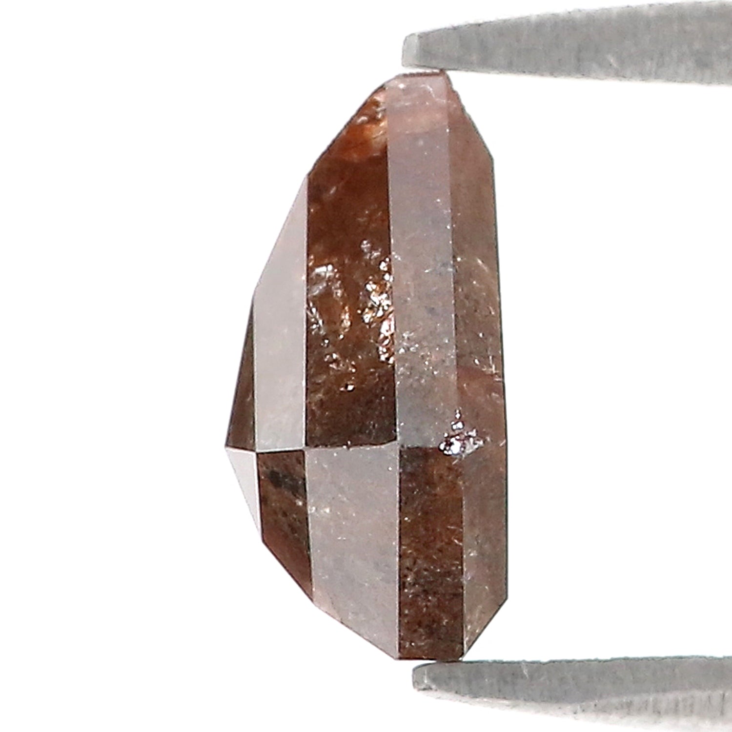 1.80 CT Natural Loose Shield Shape Diamond Brown Color Shield Cut Diamond 8.25 MM Natural Loose Brown Color Shield Rose Cut Diamond LQ9440