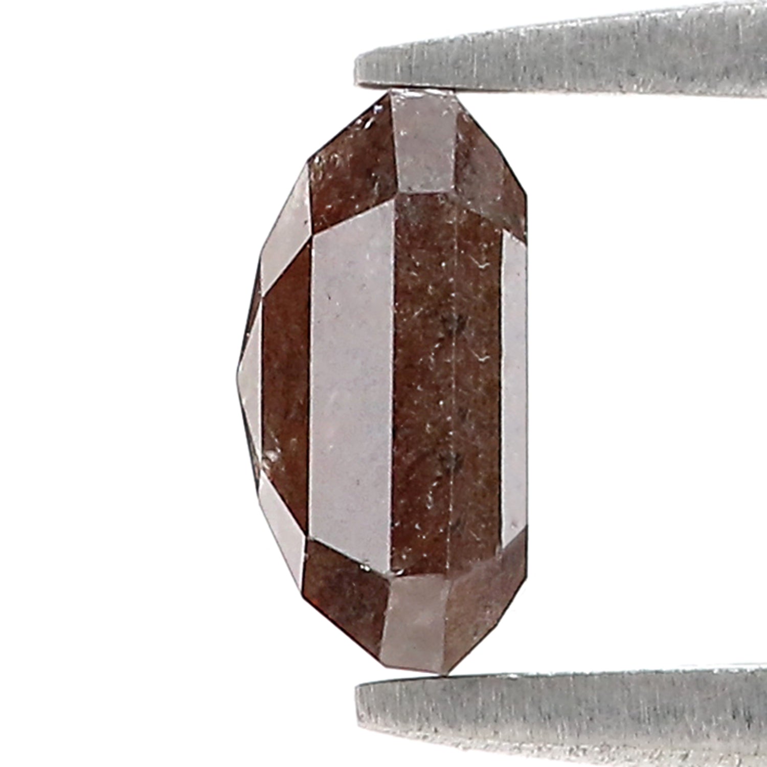 1.34 CT Natural Loose Emerald Shape Diamond Brown Color Emerald Cut Diamond 6.95 MM Natural Loose Brown Color Emerald Rose Cut Diamond N2656