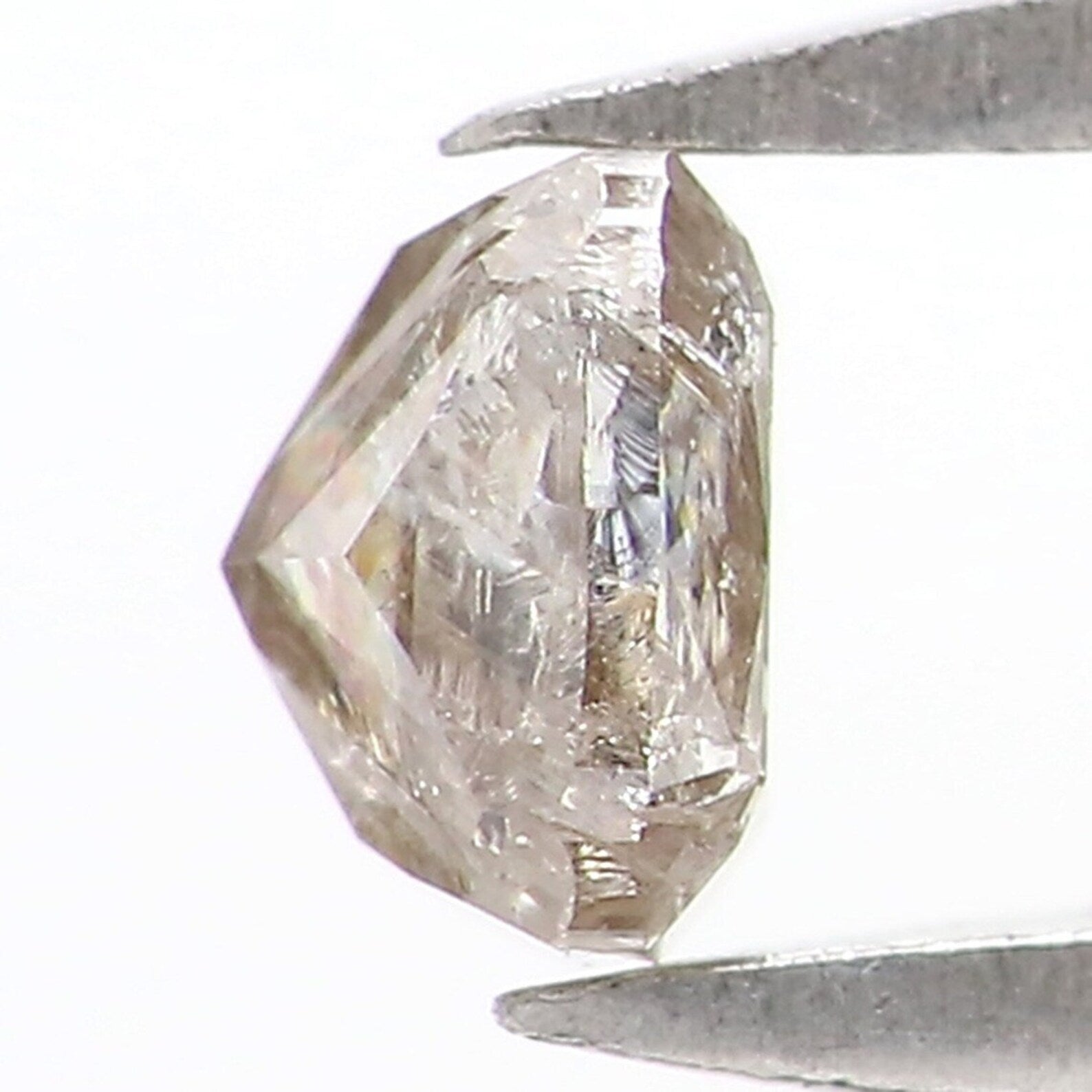 0.28 CT Natural Loose Cushion Cut Diamond Grey Color Cushion Diamond 3.70 MM Natural Diamond Grey Color Cushion Brilliant Cut Diamond NQ7400