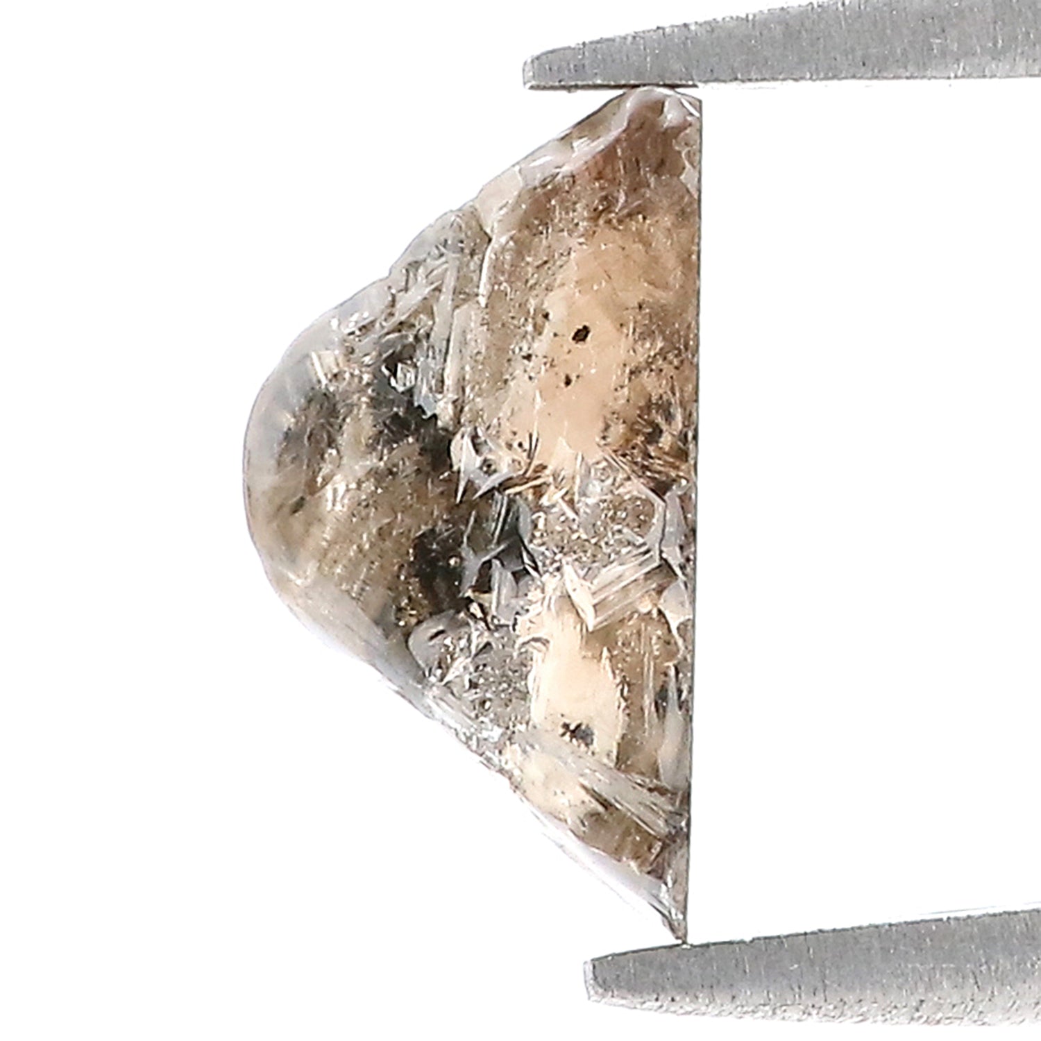 2.81 CT Natural Loose Rough Shape Diamond Brown Color Rough Cut Diamond 9.55 MM Natural Loose Brown Color Rough Irregular Cut Diamond N145