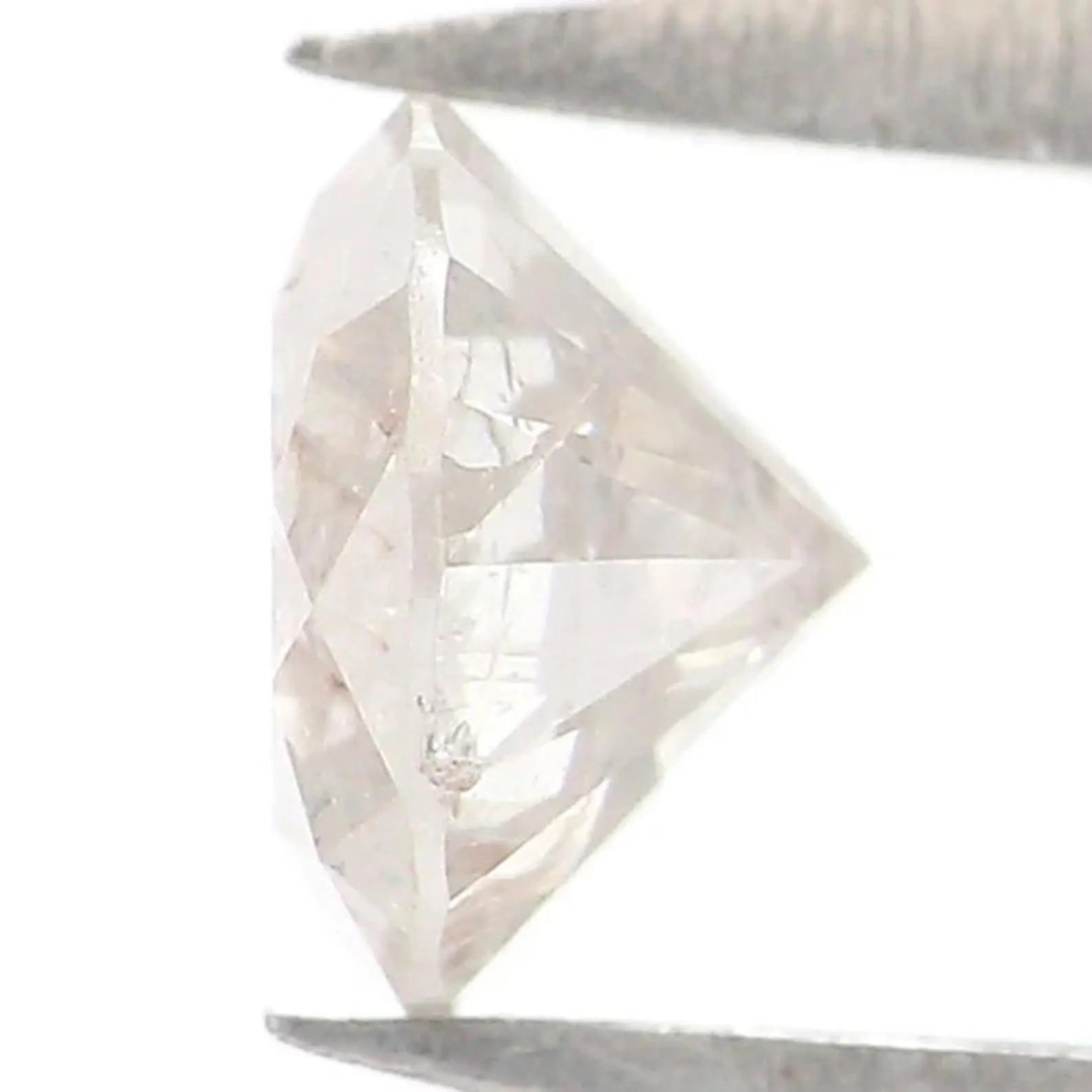 0.52 CT Natural Loose Round Shape Diamond White Milky Color Round Diamond 5.00 MM Natural Loose Diamond Round Brilliant Cut Diamond NQB7370