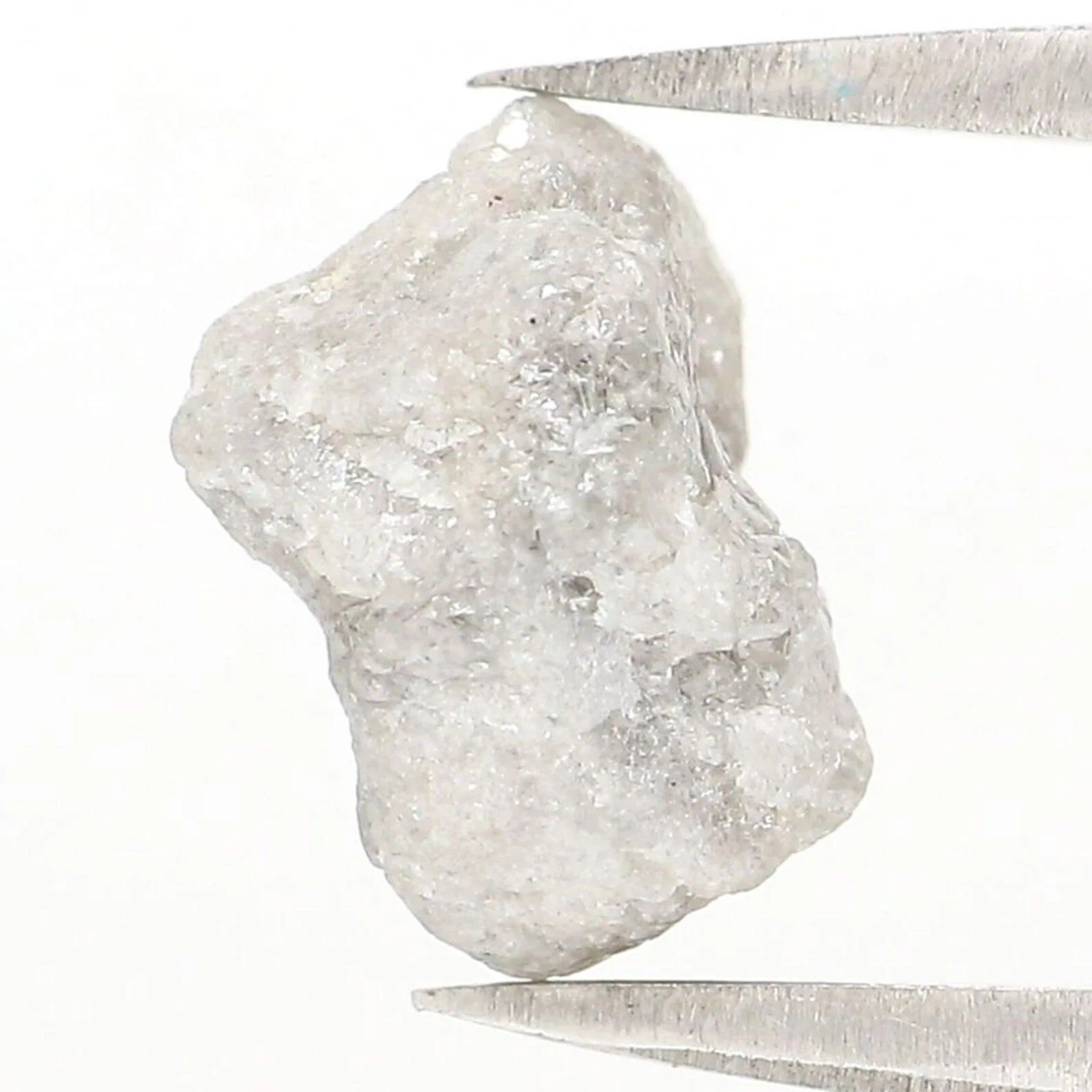 3.54 CT Natural Loose Rough Shape Diamond Grey Color Rough Cut Diamond 9.80 MM Natural Loose Diamond Grey Rough Irregular Cut Diamond NQ2409