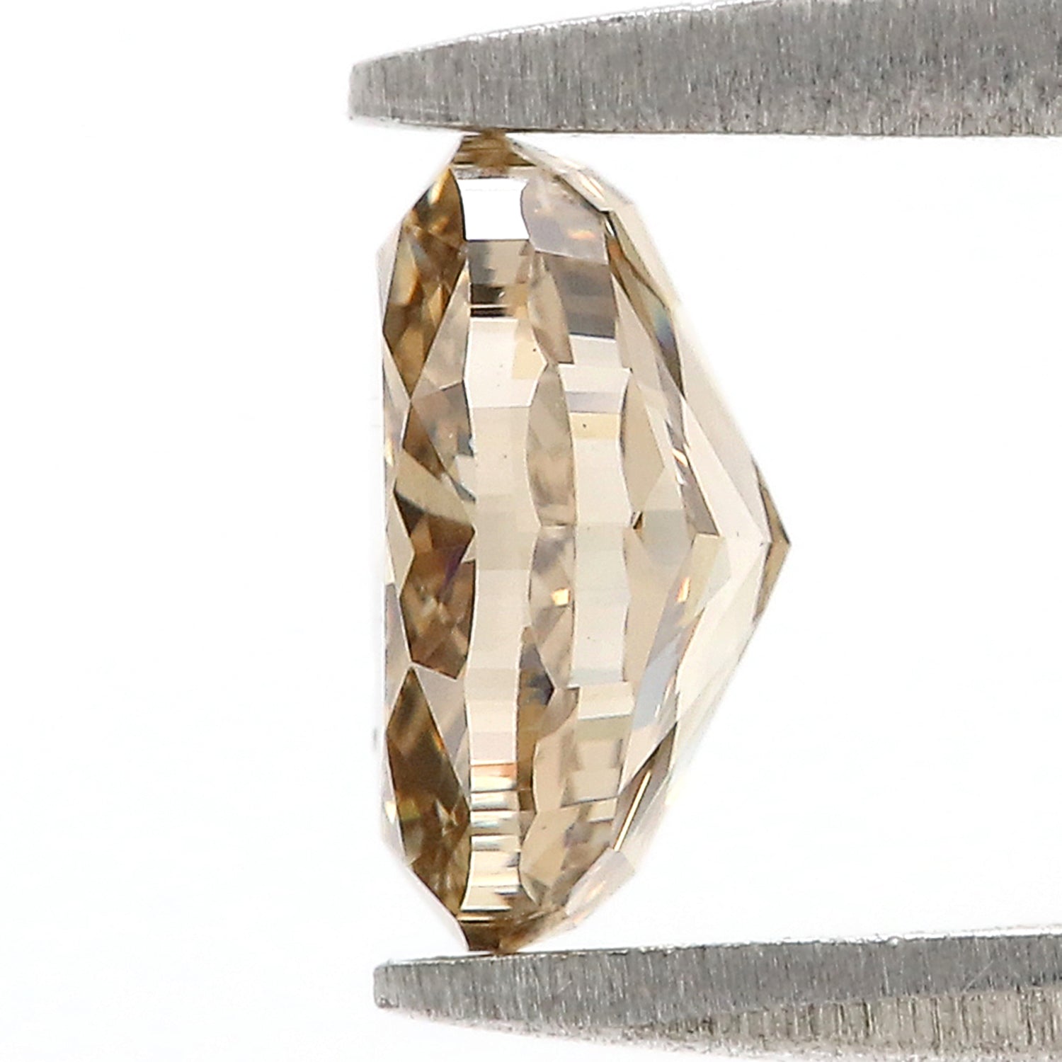 1.03 CT Natural Loose Oval Shape Diamond Brown Color Oval Cut Diamond 7.05 MM Natural Loose Diamond Brown Oval Brilliant Cut Diamond L3595