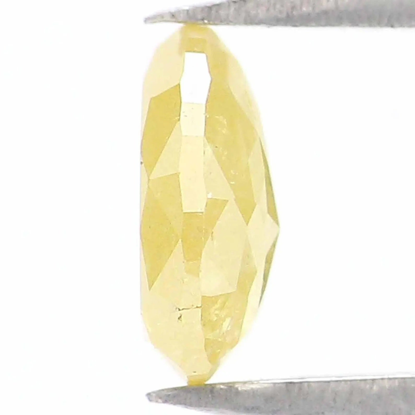 0.60 Ct Natural Loose Pear Shape Diamond Yellow Color Pear Cut Diamond 6.20 MM Natural Loose Yellow Diamond Pear Rose Cut Diamond NQ1946