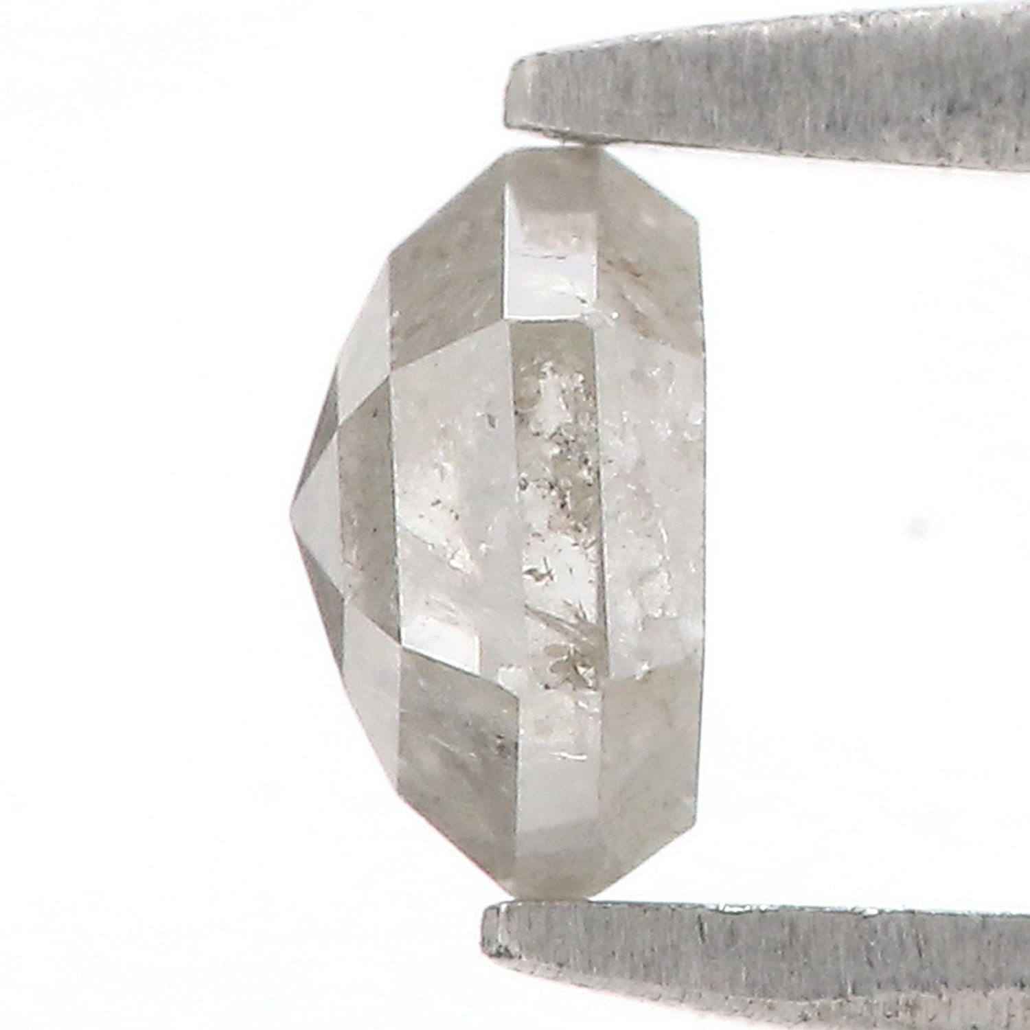 0.57 Ct Natural Loose Hexagon Shape Diamond Grey Color Hexagon Shape Diamond 4.70 MM Natural Loose Diamond Hexagon Rose Cut Diamond QL7965