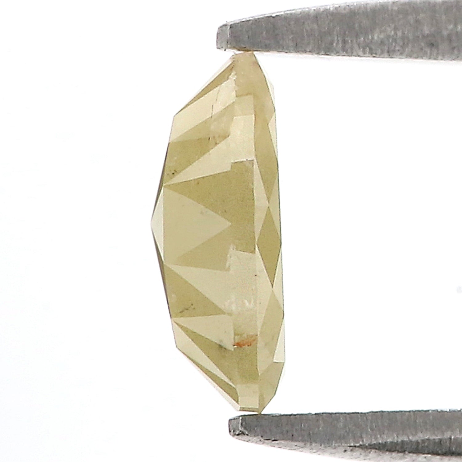 0.80 CT Natural Loose Oval Shape Diamond Yellow Color Oval Cut Diamond 7.00 MM Natural Loose Diamond Yellow Oval Rose Cut Diamond LQ8014