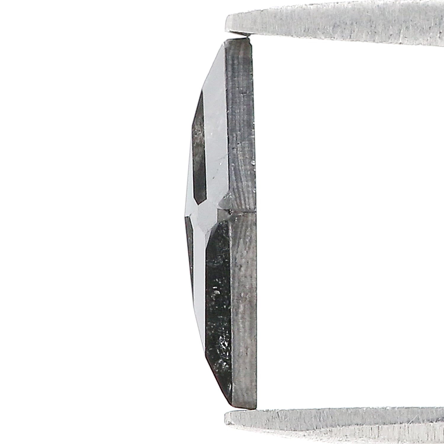 0.80 CT Natural Loose Kite Shape Diamond Salt And Pepper Kite Diamond 10.50 MM Natural Loose Black Grey Color Kite Rose Cut Diamond L3445