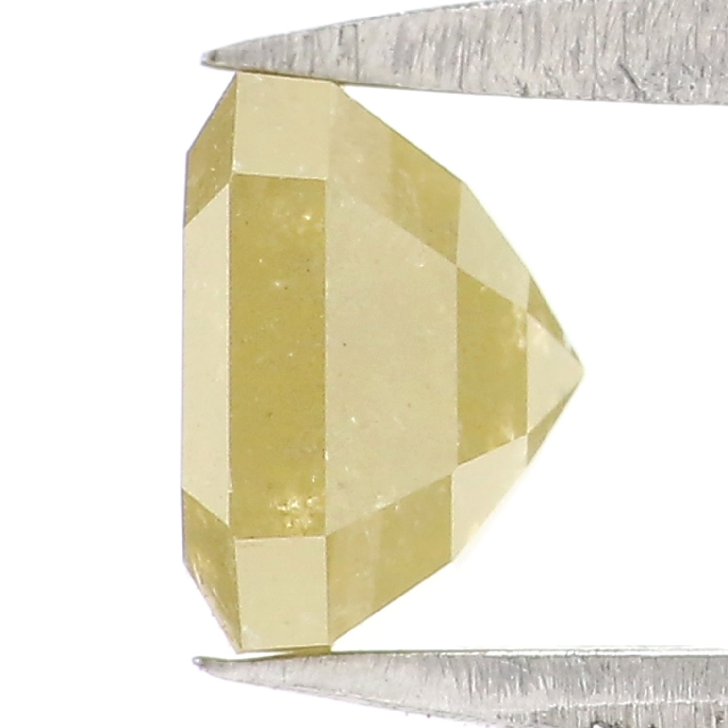 1.20 CT Natural Loose Radiant Shape Diamond Yellow Color Radiant Cut Diamond 5.70 MM Natural Yellow Color Radiant Rose Cut Diamond LQ2844