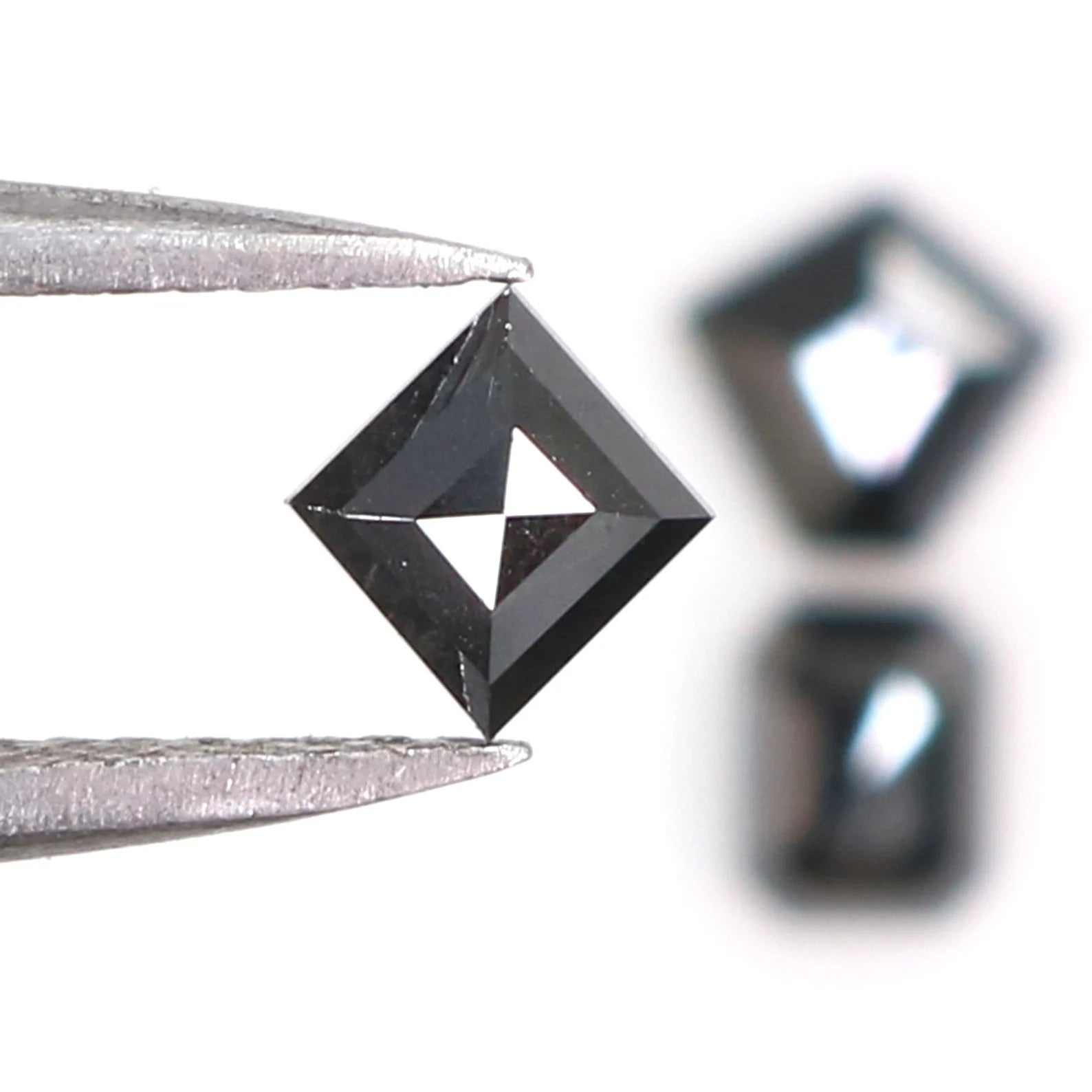 1.01 CT Natural Loose Mix Shape Diamond Black Color Mix Shape Cut Diamond 4.25 MM Natural Loose Black Color Mix Shape Rose Cut Diamond N621