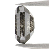 Natural Loose Hexagon Diamond, Salt And Pepper Hexagon Diamond, Natural Loose Diamond, Hexagon Cut Diamond, 1.21 CT Hexagon Shape L2976