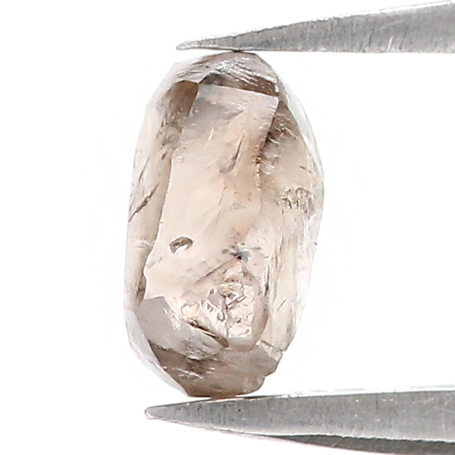 1.14 CT Natural Loose Rough Shape Diamond Brown Color Rough Irregular Cut Diamond 6.40 MM Natural Loose Diamond Rough Uncut Diamond QN2526