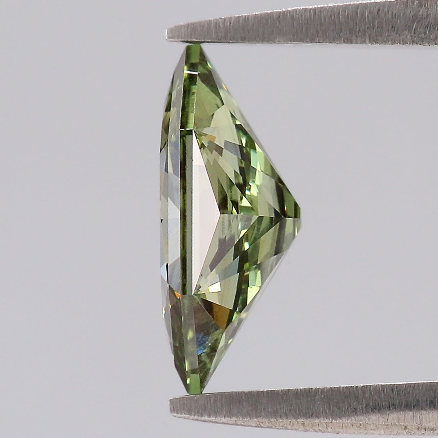 1.58 CT IGI Certified Hexagon Old European Cut Diamond Fancy Vivid Green Color VS1 Clarity Lab Grown Diamond Lab Created Diamond L3672