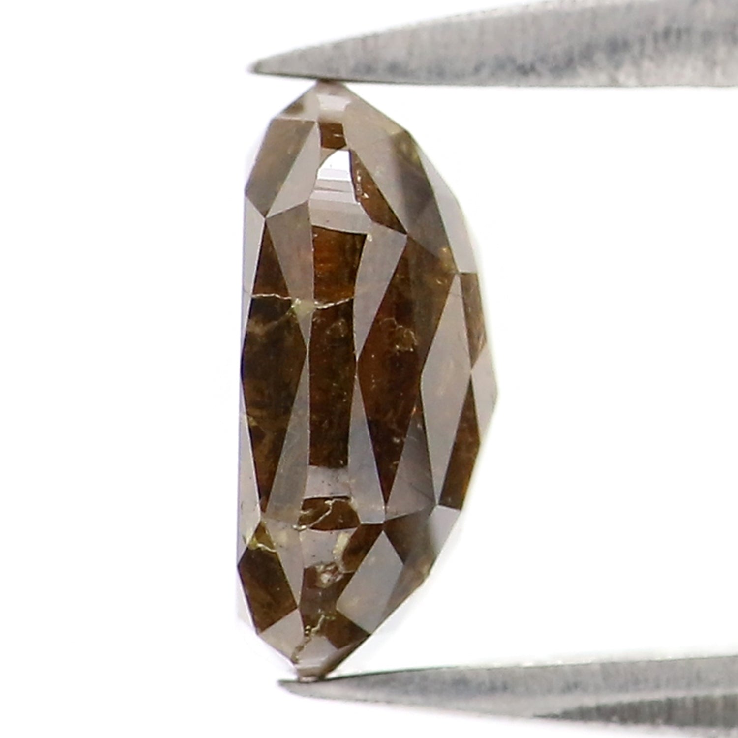 Natural Loose Oval Diamond, Brown Color Diamond, Natural Loose Diamond, Oval Rose Cut Diamond, Oval Cut, 1.18 CT Oval Shape Diamond KDL2867