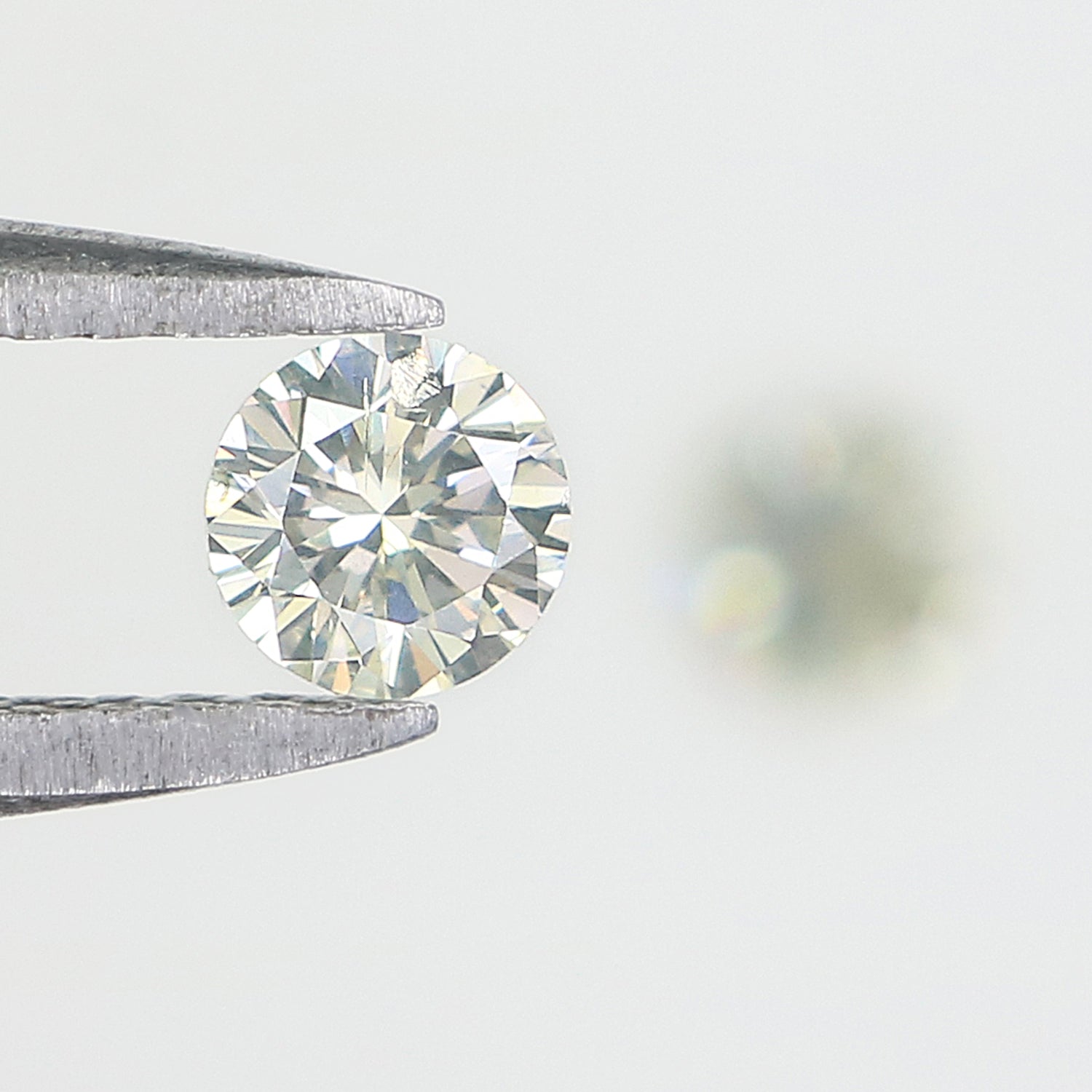 0.37 Ct Natural Loose Round Cut Pair Diamond White - J Color Round Shape Diamond 3.60 MM Natural Diamond Round Brilliant Cut Diamond LQ1989